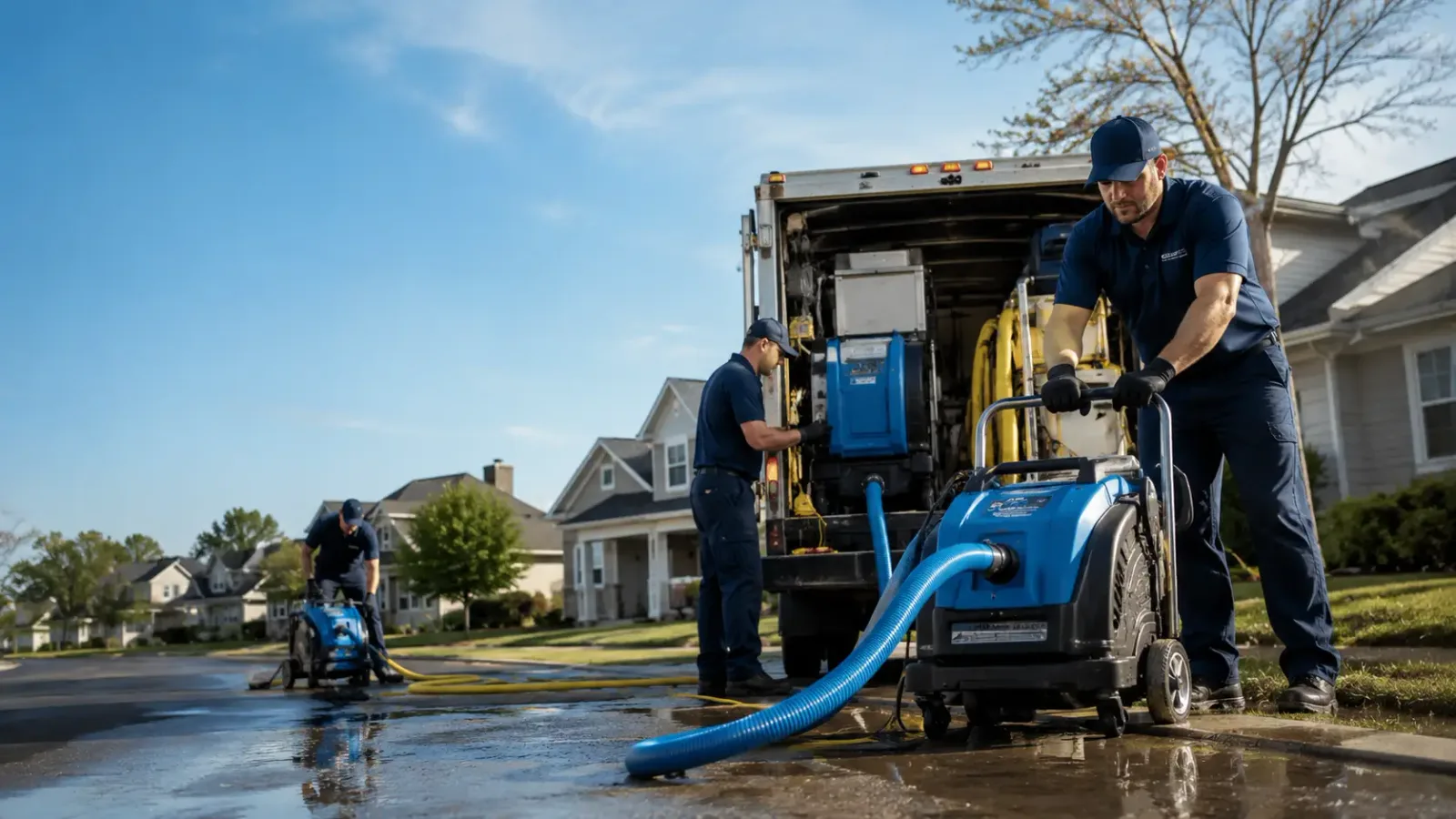 Flood Damage Cleanup in Alba, MI